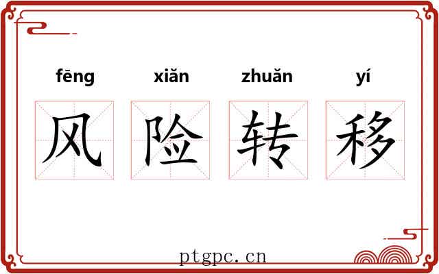 风险转移 风险转移