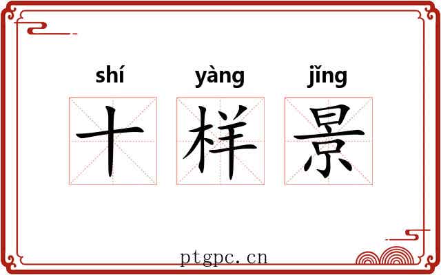 十样景 十样景