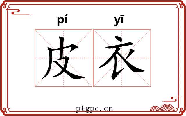 皮衣