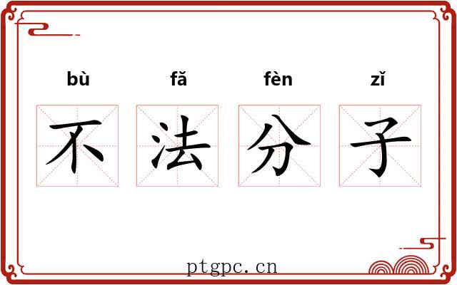 不法分子 不法分子