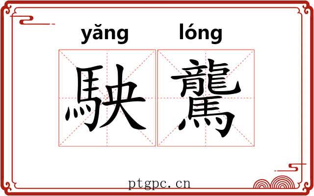 駚驡