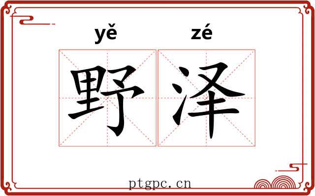 野泽 野泽
