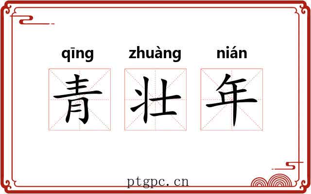 青壮年 青壮年