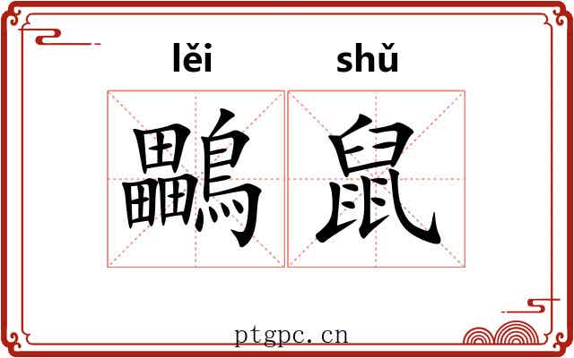鸓鼠