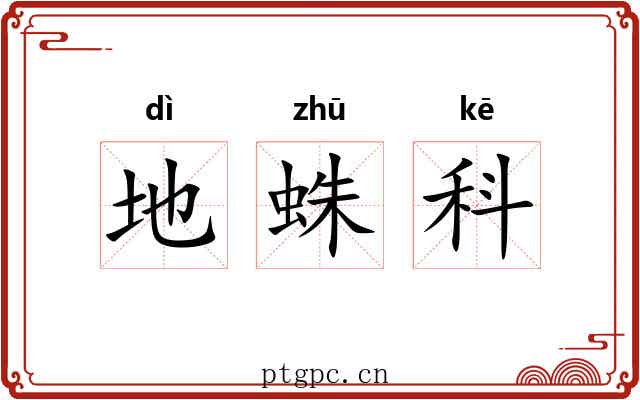 地蛛科