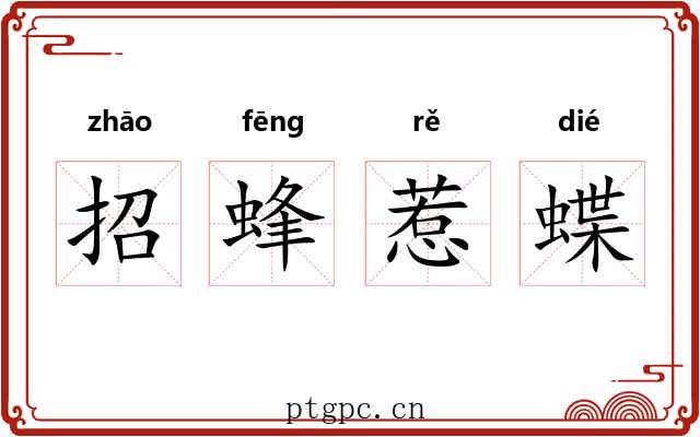 招蜂惹蝶 招蜂惹蝶