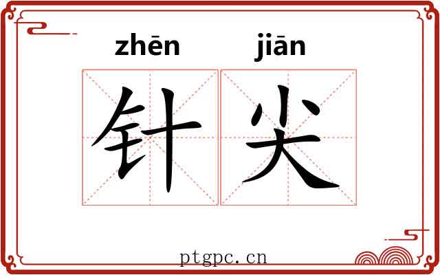 针尖