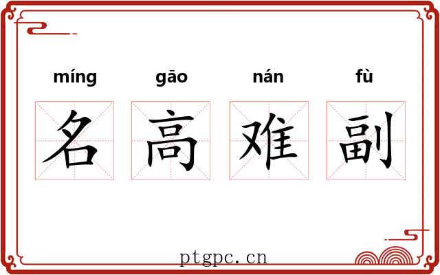 名高难副