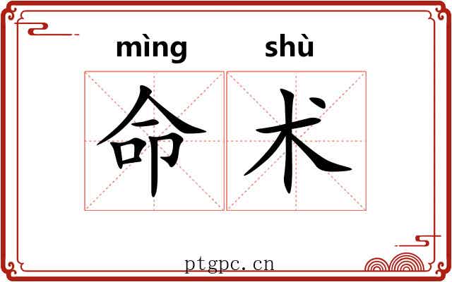 命术 命术