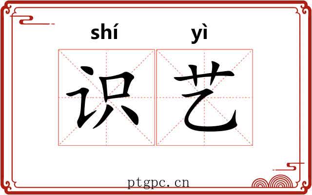 识艺
