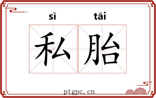 私胎