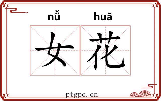 女花 女花