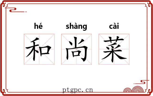 和尚菜 和尚菜
