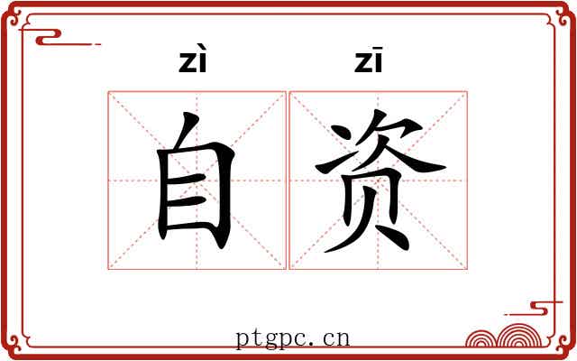 自资 自资