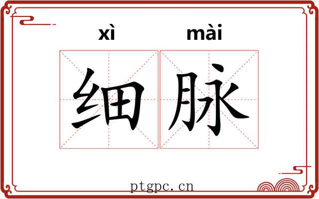 细脉 细脉