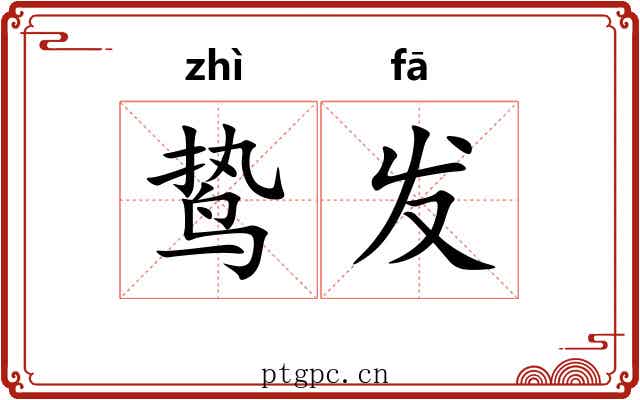 鸷发