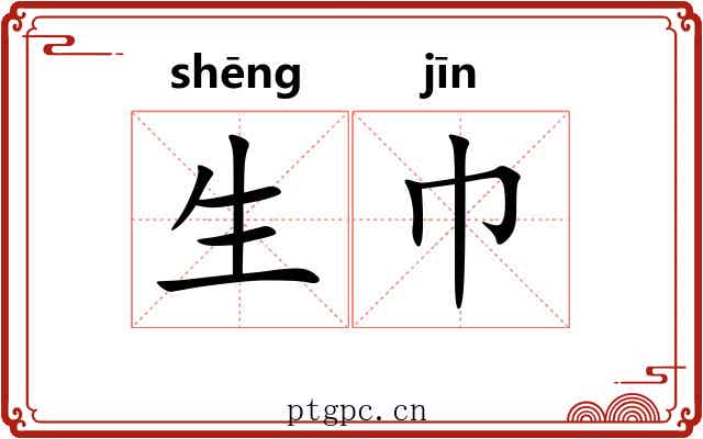 生巾 生巾