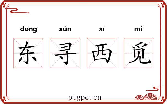 东寻西觅