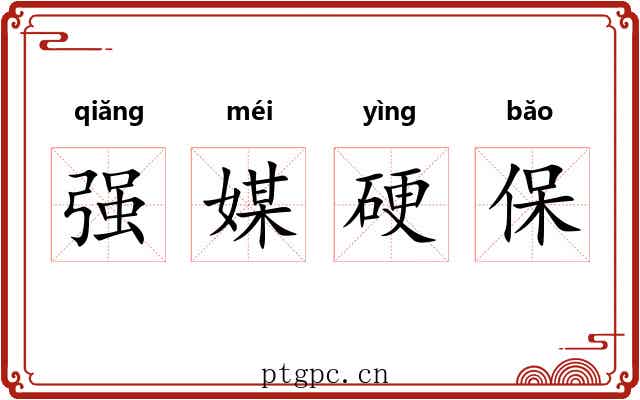 强媒硬保 强媒硬保