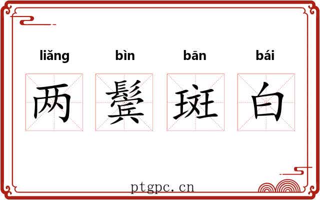 两鬓斑白 两鬓斑白