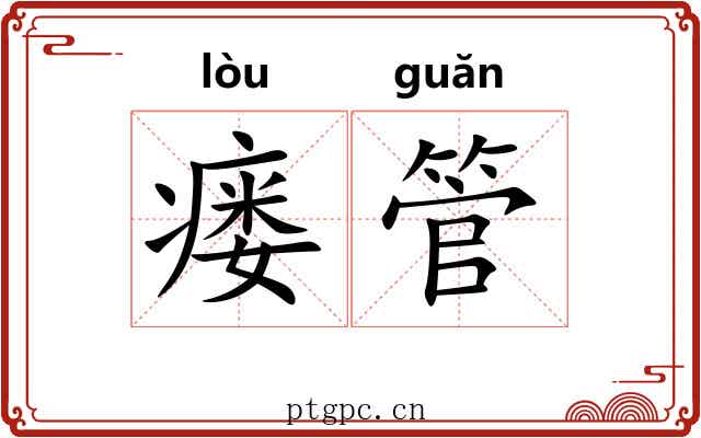 瘘管