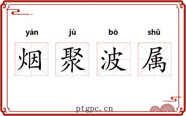 烟聚波属 烟聚波属