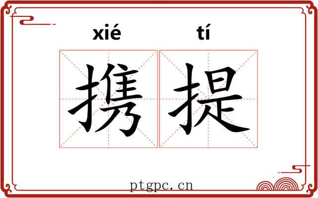 携提 携提