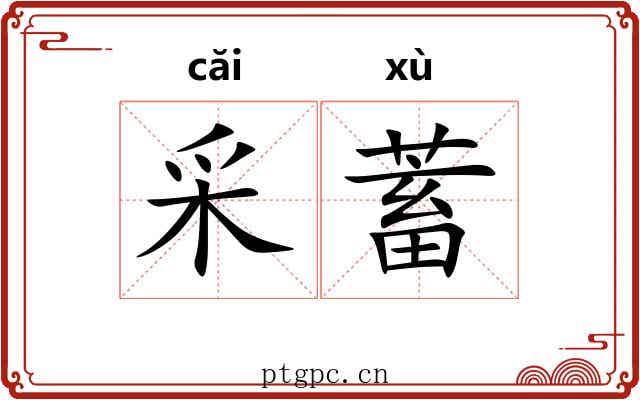 采蓄