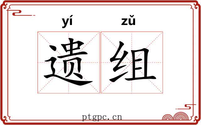 遗组 遗组