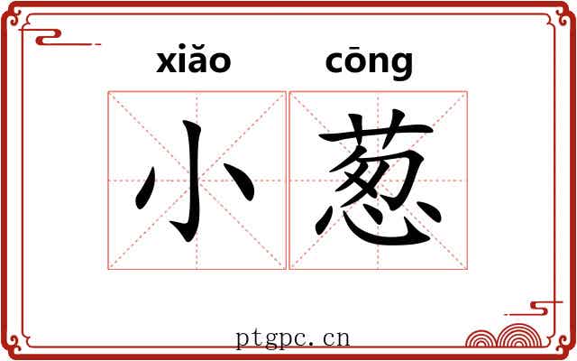 小葱 小葱