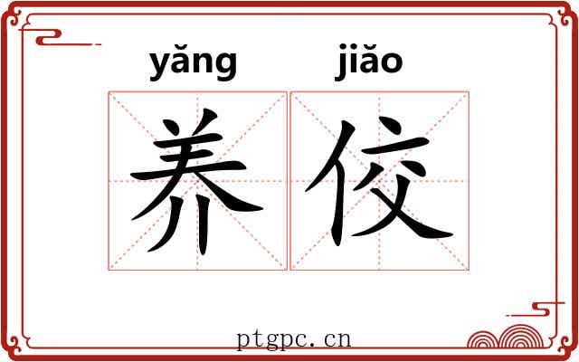 养佼