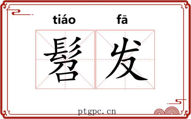 髫发 髫发