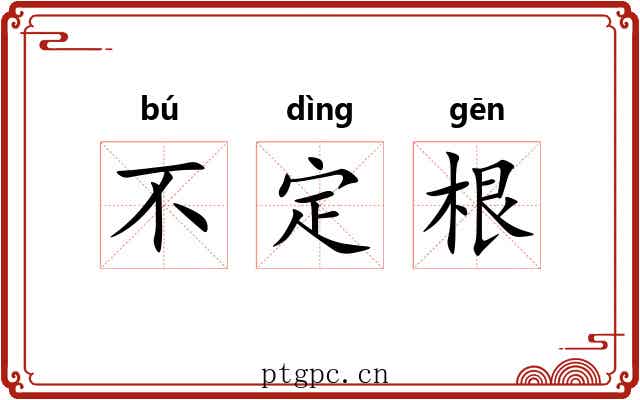 不定根 不定根