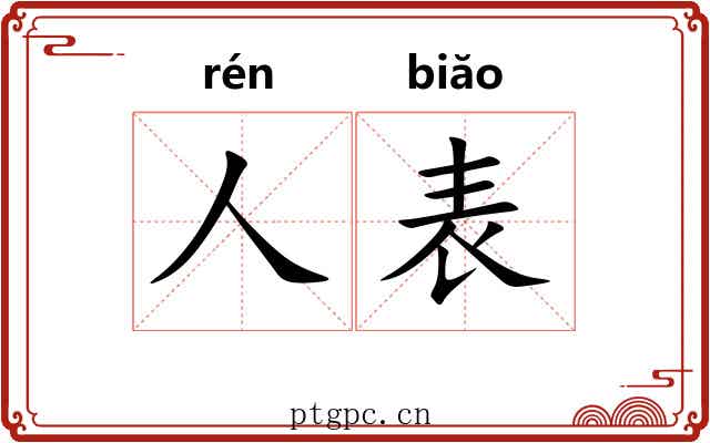 人表 人表