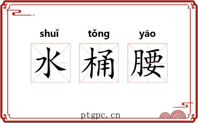 水桶腰