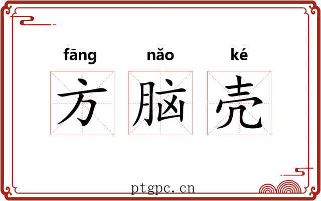 方脑壳 方脑壳
