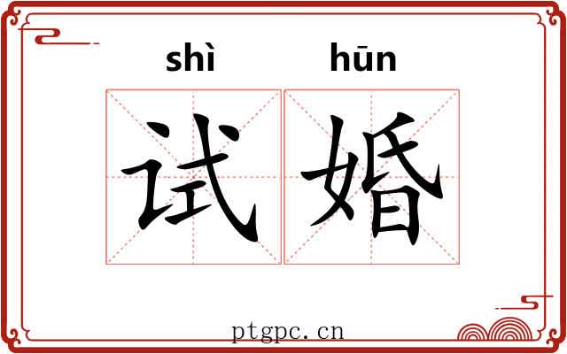 试婚