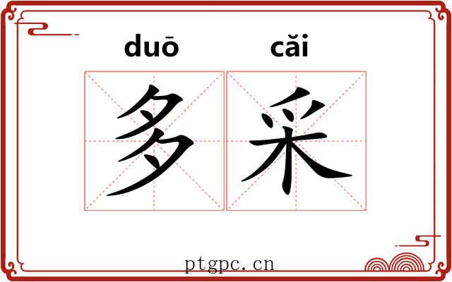 多采 多采