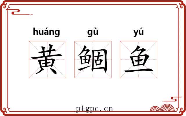 黄鲴鱼 黄鲴鱼