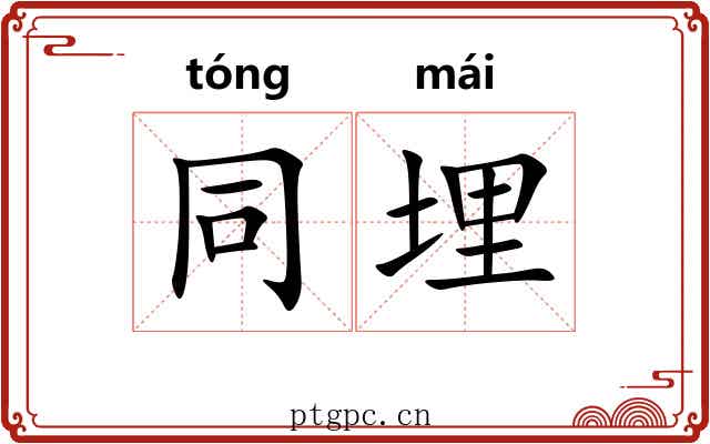 同埋 同埋