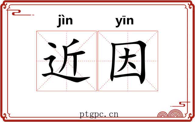 近因