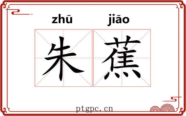 朱蕉