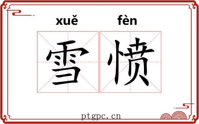雪愤