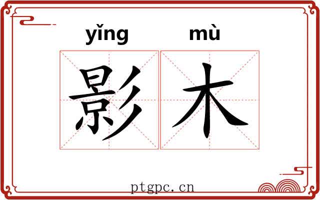 影木 影木