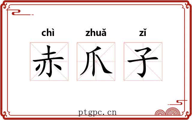 赤爪子 赤爪子