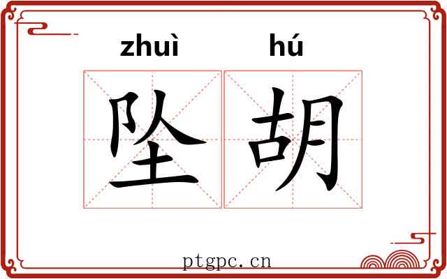 坠胡 坠胡