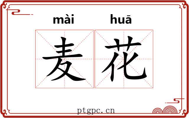 麦花