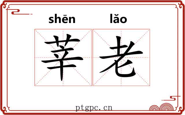 莘老