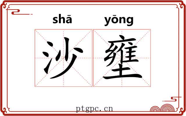 沙壅