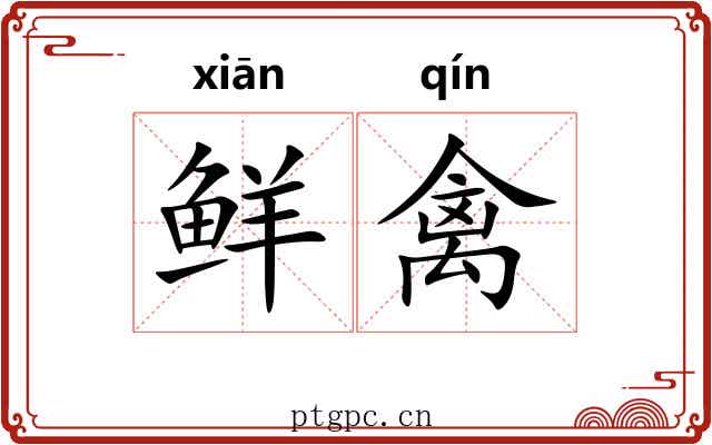 鲜禽